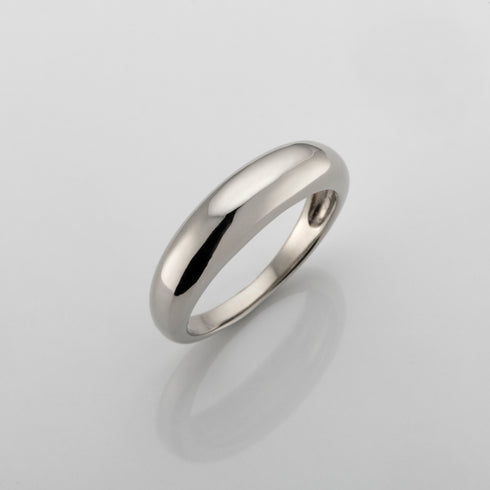 Puffy Ring White Gold